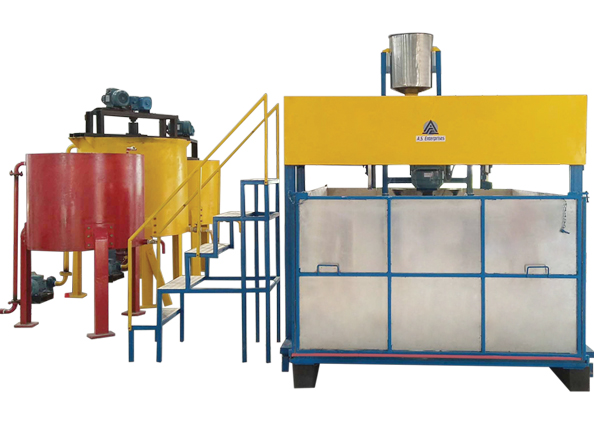 Batch Foaming Machine  Produce 30 to 40 Blocks Easily