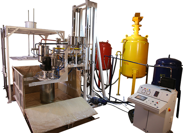 Dis Continuous Foaming Machines